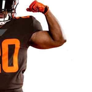 Ensemble d'uniformes de football américain personnalisés, maillot d'équipe à manches courtes, vêtements de sport imprimés pour adultes - Product Image 1