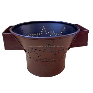 Mini colador de Metal perforado con estrella única, utensilios de cocina decorativos, colador de mesa con asas para uso doméstico y hotelero - Product Image 5