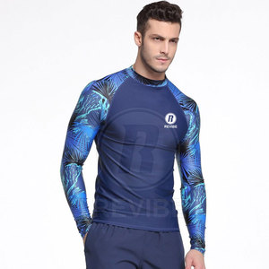 Nouvelle Arrivée - Rashguard Homme Personnalisable 100% Polyester Écologique Manches Longues Léger 180g Impression Numérique Coupe Flexible - Product Image 3