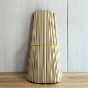 ¡Palillos de madera reutilizables desechables con revestimiento de grasa forestal de plantación para comidas diarias y fiestas a la venta! - Product Image 6