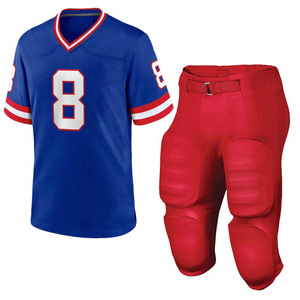 Conjunto de Uniforme de Fútbol Americano Sublimado Personalizado, Jersey y Pantalones de Poliéster Transpirable, Ropa Deportiva para Equipos OEM, Venta al Por Mayor - Product Image 2