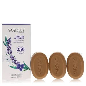 Savon parfumé à la lavande anglaise par 3 X 3,5 oz, savon séduisant avec une qualité de parfum premium - Product Image 1