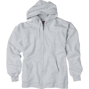 Sudadera con capucha y cremallera para hombre, con cordón ajustable, forro polar suave, corte holgado - Product Image 3