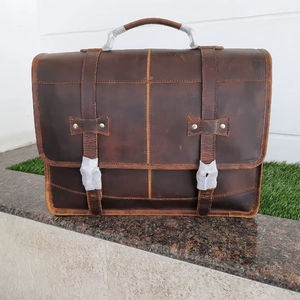 Sacoche fine multi-poches pour ordinateur portable, sacs de travail professionnels avec compartiments rembourrés, sacs fourre-tout - Product Image 1