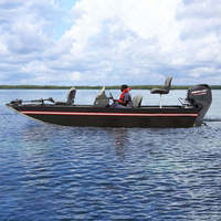 Meilleur Prix 2026 Ecocampor Yacht de Luxe Bateau de Pêche à la Bass en Aluminium Soudé à Haute Vitesse Qualité Supérieure Grade Chantier Naval Vietnamien