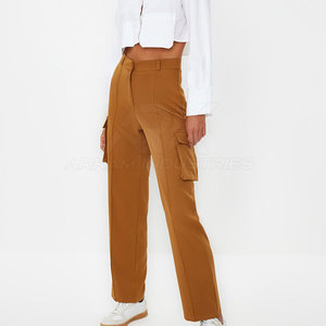 Pantalones Cargo Versátiles para Mujer, Tejido Transpirable, Ideales para Uso Diario y Estilos de Vida Activos - Product Image 2