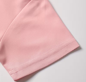 Colección 2026 de blusas tipo polo de punto ajustadas para niñas, de manga corta, venta directa de fabricante, desde Bangladesh - Product Image 5