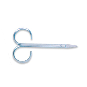 Ciseaux à cuticules fins, courbés, à pointe acérée, en acier inoxydable, pour soins des ongles, multifonctionnels, manucure, précision, beauté - Product Image 2