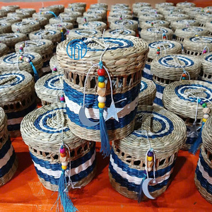 Juego Completo de Cestas de Almacenamiento de Seagrass Ecológicas y Coloridas para Empaque de Regalos, Ramadán 2027, Hechas a Mano, OEM, ODM - Product Image 6
