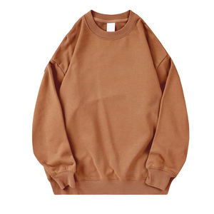 Men Relaxed Fit Sweatshirts Premium Heavy Cotton Crew Neck Casual Streetwear Winter Lifestyle Apparel Wear - Product Image 4