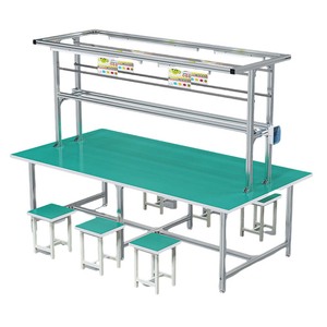 Customized Workbench Workstation Multi-function Industrial Extruded Aluminum Alloy Cleanroom Use Equipment Frame <b>Worktable</b> - Product Image 1
