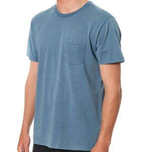 Camisetas Formales de Algodón 100% Sostenible para Hombre, Manga Corta, Cuello Redondo, Corte Holgado, Anti-Pilling, 230g, para Verano - Product Image 5