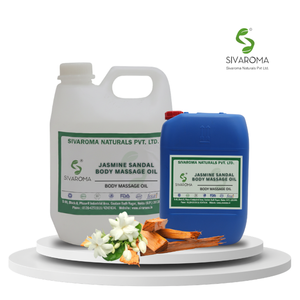 High Demand Jasmine Sandal Body Massage Oil Bulk Wholesale OEM Supplier Manufacturer for Private Label Spa Care Products - Product Image 2