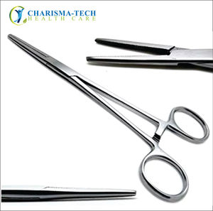 Forceps Stainless Steel Surgical Grade Locking Arterial <b>Clamp</b> Precision Hemostasis And Tissue Occlusion - Product Image 6