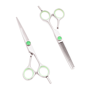 Ciseaux de coiffure professionnels en acier inoxydable, ciseaux de beauté personnalisés pour salon, lame tranchante, ciseaux à effiler - Product Image 6