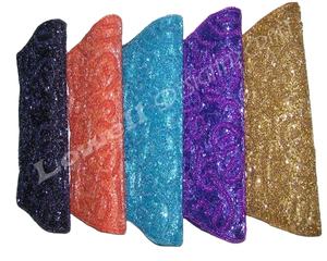 Pochette fantaisie en satin ornée de perles - Product Image 3