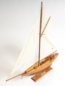 Modelo de velero pequeño Pen Duick hecho a mano, decoración náutica para hotel, oficina, hogar y regalo - Contacto para venta al por mayor - Product Image 3