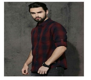 Men Plaid Woven Formal Shirt and <b>Pant</b> Set Long Sleeve Slim Fit Button <b>Down</b> Outfit Spring Casual Fashion Clothing - Product Image 2