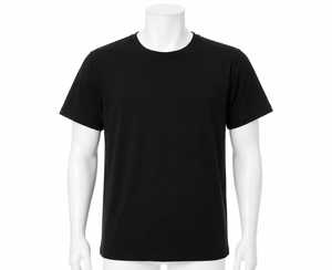 Ensemble T-shirt et short en coton mélangé pour homme, coupe classique, décontracté, été, sport, deux pièces - Product Image 1