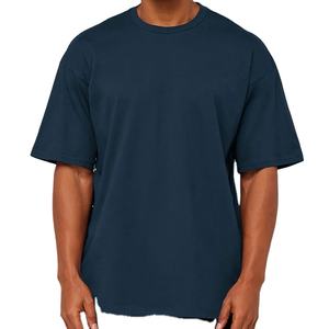 Camiseta de Verano de Manga Corta, Nuevo Diseño, Hombros Descubiertos, Transpirable, de Alta Calidad, Color Sólido, Talla Grande, 100% Algodón, Estilo Urbano - Product Image 2