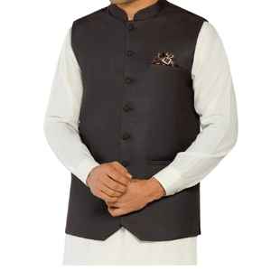 Gilet d'hiver respirant pour homme à faible MOQ, nouvelle collection 2025, vêtement d'extérieur Shalwar Kameez, longueur standard - Product Image 1