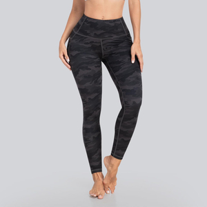 Team <b>Builder</b> Women's High Waist Yoga Leggings Side Pockets Custom Gym Fitness Workout Compression Tights OEM ODM - Product Image 2
