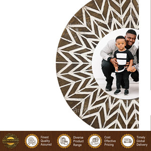 Premium Quality Unique Design <b>White</b> Wash Color 100% Natural Handcrafted Mango Wood Photo <b>Frame</b> for Home Decoration - Product Image 2