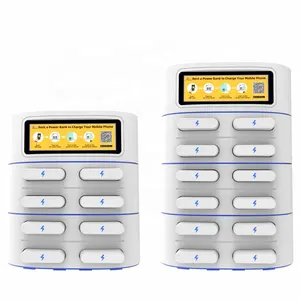 Noleggio Mobile Power Bank Machine fornitore 4 slot caricatore per telefono condiviso personalizzato