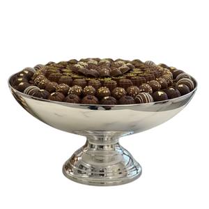 Bol en métal finition cuivre moderne de luxe avec calligraphie arabe pour l'Aïd, le Ramadan, les mariages, les fêtes et les cadeaux de décoration intérieure - Product Image 6