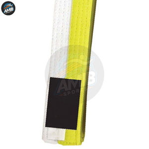 Cinturones de BJJ de Primera Calidad, Logotipo Personalizado, Algodón, Cintura Alta, Cómodos, Transpirables, Unisex, Cinturones de Entrenamiento de BJJ, Artes Marciales - Product Image 6