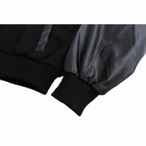 Veste universitaire en toile à prix d'usine abordable, vente en gros, commande en gros, unisexe, pour équipes scolaires et de baseball, vêtement d'extérieur chaud et élégant avec capuche intégrée - Product Image 6