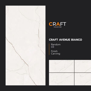 กระเบื้องพอร์ซเลนลายหินอ่อนขัดเงาขนาด 80x160 ซม. รุ่นไวท์ออนิกซ์เอฟเฟค แอนด์ คราฟท์ คอลเลคชั่น วิทริฟายด์ สำหรับปูพื้นและผนัง - Product Image 1