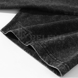 T-shirt décontracté pour homme, coupe classique, col rond, 100 % coton jersey, respirant, style streetwear - Product Image 4