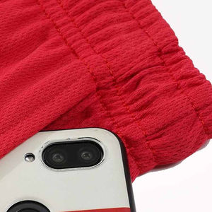 Pantalones Cortos de Malla para Hombre, Nuevos, Venta al por Mayor, 100% Algodón, Logotipo Personalizado, Transpirables, con Cierre de Cordón - Product Image 4