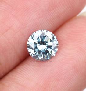 Diamante Azul de Corte Elegante Cultivado en Laboratorio, Piedra Suelta con Certificación IGI CVD/HPHT para Joyería, Anillos y Pendientes - Product Image 6