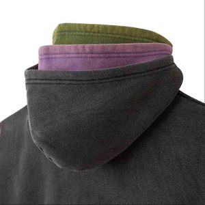 Sweat à capuche zippé court et ample personnalisé, style Y2K streetwear, avec capuche superposée et bordure contrastante, vente en gros, fournisseur USA, OEM Appar - Product Image 3