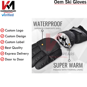 <b>Ski</b> <b>Gloves</b> Professional Grade Waterproof Breathable Durable Thermal Insulated <b>Gloves</b> - Product Image 2