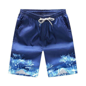 <b>Men's</b> Tropical Floral Print Quick Dry Board Shorts Mid Rise Drawstring Casual Swim <b>Trunks</b> Polyester Short Shorts - Product Image 2