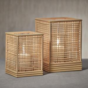 Made in Vietnam <b>Bamboo</b> <b>Lantern</b> in Square Shape - Product Image 1