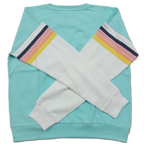 Sudadera de algodón lavado de manga larga con cuello redondo y estampado digital de peso pesado para mujer, estilo streetwear - Product Image 5