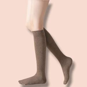 Chaussettes de compression de maternité 15-20 mmHg en coton respirant et élasthanne pour le soutien pendant la grossesse et la circulation quotidienne des femmes, soutien de la cheville - Product Image 5