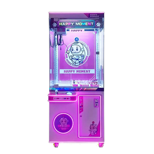 Happy Moment Doll Catcher Coin Operated Prize Redemption Arcade <b>Machine</b> Commercial <b>Amusement</b> Equipment Family Plastic Metal - Product Image 2
