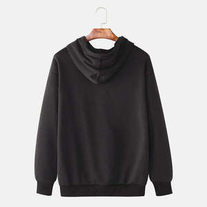 Sudadera con Capucha Personalizada para Hombre, 100% Algodón, con Bolsillo Frontal, Ligera, Transpirable, Informal para Invierno, Deportiva, OEM - Product Image 2