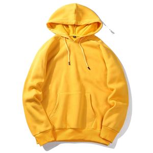 <b>Men</b> Hoodies Wholesale 100%Cotton Plain <b>Pullover</b> <b>Men</b> Hoodies Hooded Sweatshirt Premium Heavy Fleece Hoodie with Custom logo - Product Image 3