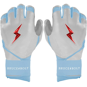 ถุงมือเบสบอลหนังแท้ Bruce bolt แบบเต็มนิ้ว สำหรับผู้เล่นผู้ใหญ่ ขายส่ง ถุงมือยึดเกาะสูง - Product Image 1