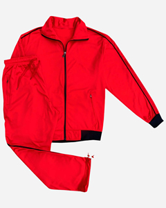 ชุดวอร์มผู้ชายสีน้ำเงินรอยัลแบบคลาสสิก 2 ชิ้น เสื้อแจ็คเก็ตพรีเมียมและกางเกงวอร์มเข้าชุด - Product Image 3