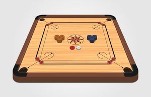 Handmade Wooden Carrom Board With Premium Finish For Competitive Play And Family Gathering <b>Entertainment</b> - Product Image 3