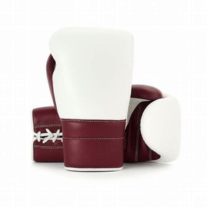 Gants de boxe sur mesure, neufs, très demandés, avec lacets, fabriqués en cuir de vachette véritable, créez votre propre marque - Product Image 1