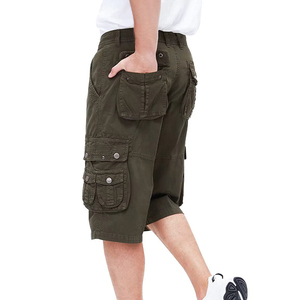 Shorts Cargo Homme 100% Coton pour la Randonnée, Séchage Rapide, Respirant, Anti-Plis, Écologique, Taille Mi-Haute, Fortement Recommandé - Product Image 2