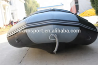 Bateau pneumatique rigide pour 5 personnes avec plancher en aluminium pour les sports nautiques
